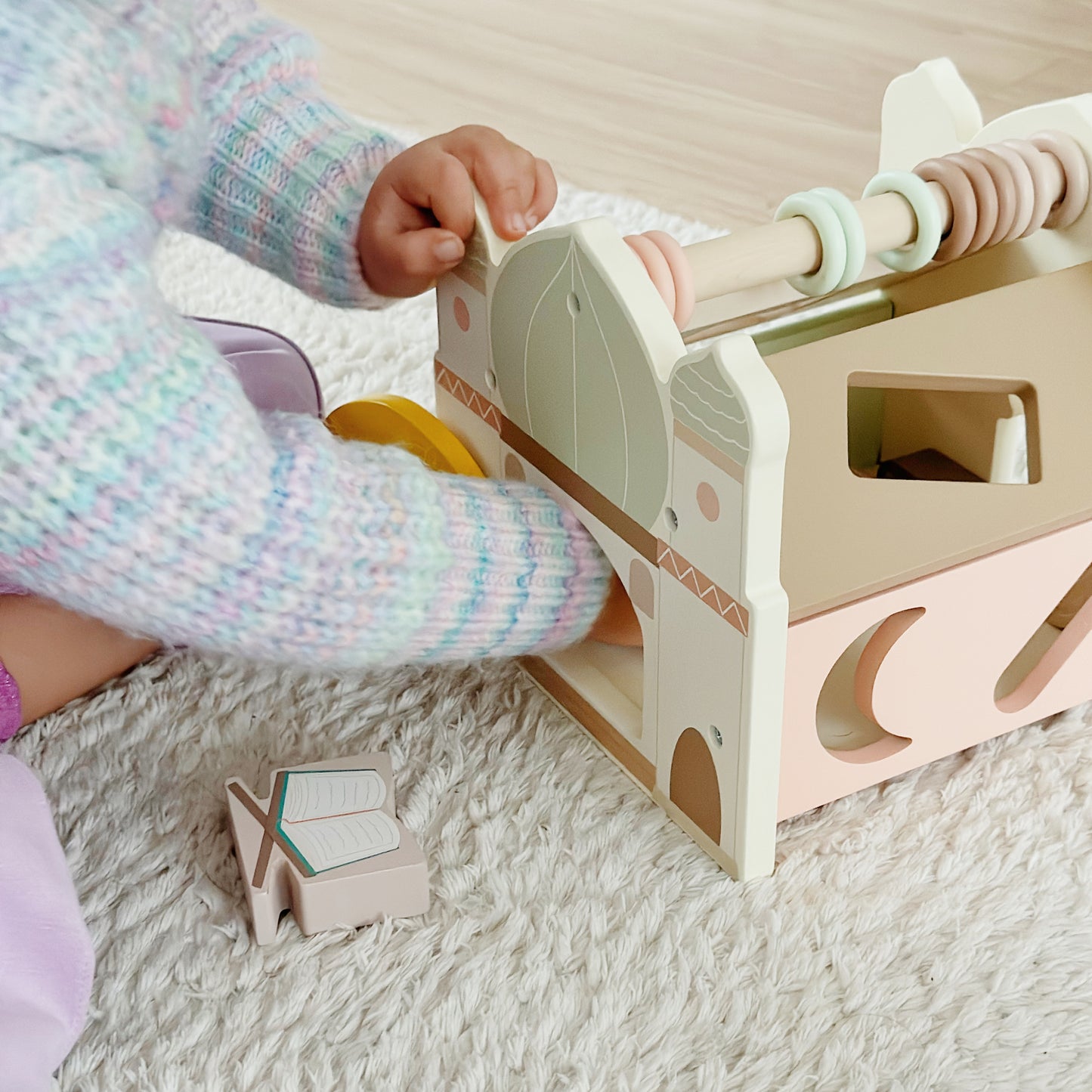 Mijn eerste kleine masjid - Houten blokkensorteerder